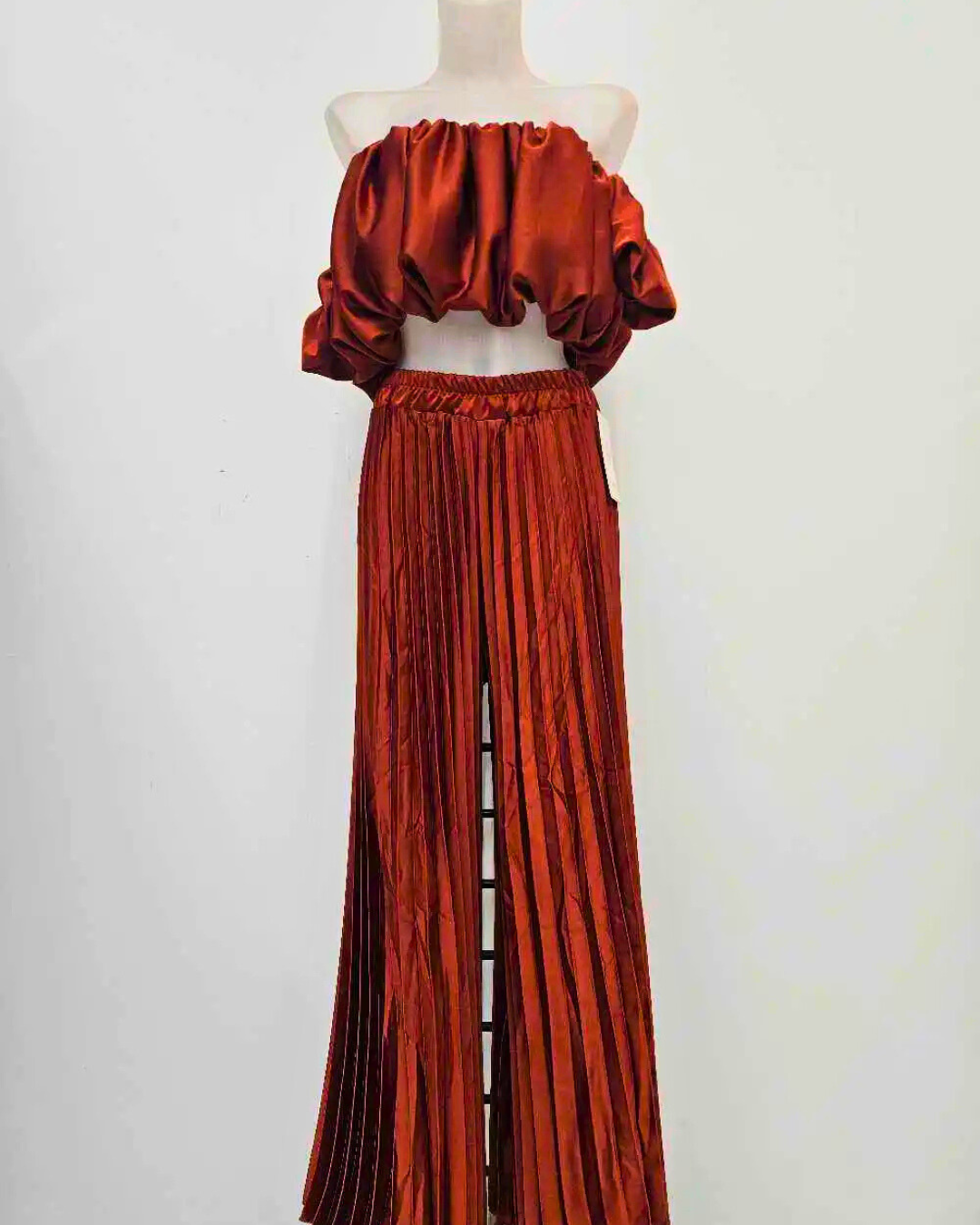 Conjunto Plisado de Dos Piezas Malena