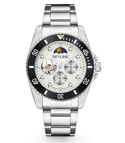 Reloj mecánico fase lunar