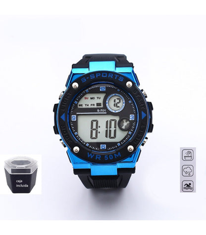 Reloj unisex acuatico 50 metros