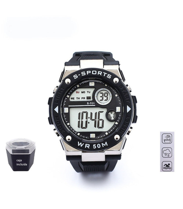 Reloj unisex acuatico 50 metros